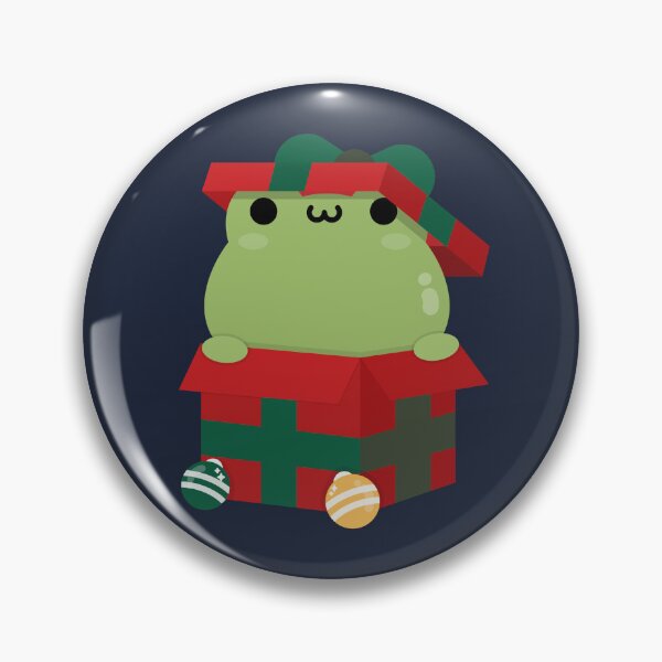 Item preview, Frog Christmas Present designed and sold by theladyernestember.