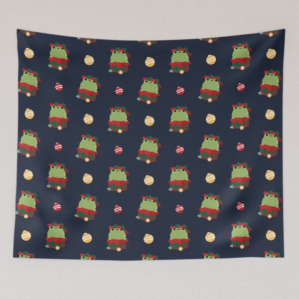 Item preview, Frog Christmas Present designed and sold by theladyernestember.