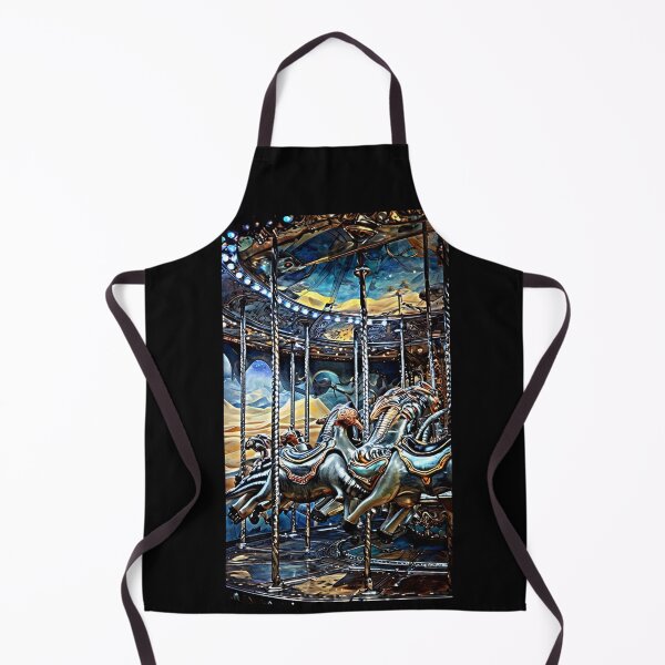 Item preview, Carousel in a Deep Galaxy - Vintage Art for Apparel & Décor designed and sold by Earth Nature Creations.