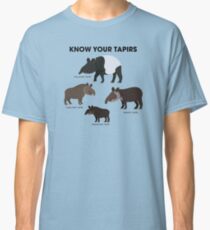 Know Your Tapirs Classic T-Shirt