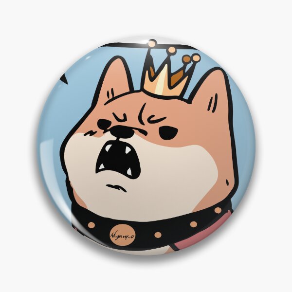 Item preview, Fat King Shiba You Can Do It designed and sold by myanko.