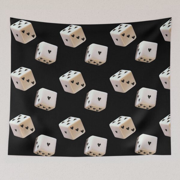 Item preview, Aesthetic Heart Dice designed and sold by cemetery girl.