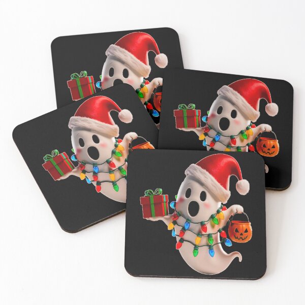 Item preview, Festive Ghost with Christmas Holiday Cheer designed and sold by Simplystik.