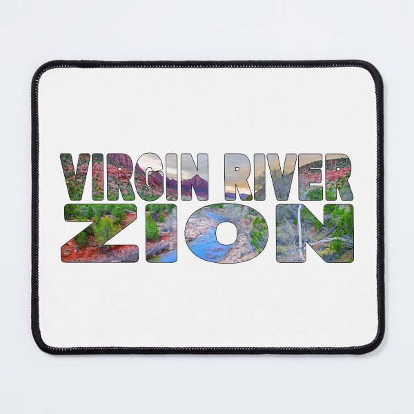 Item preview, Virgin River ZION - Utah USA Sunrise down the Valley designed and sold by Adam Gormley.