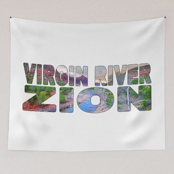 Item preview, Virgin River ZION - Utah USA Sunrise down the Valley designed and sold by Adam Gormley.