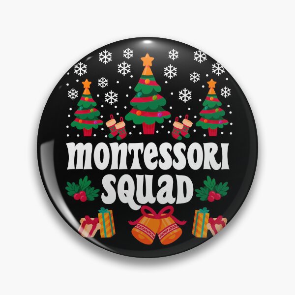 Item preview, Montessori Squad Funny Christmas T-shirt designed and sold by KGN  CREATIVITY.