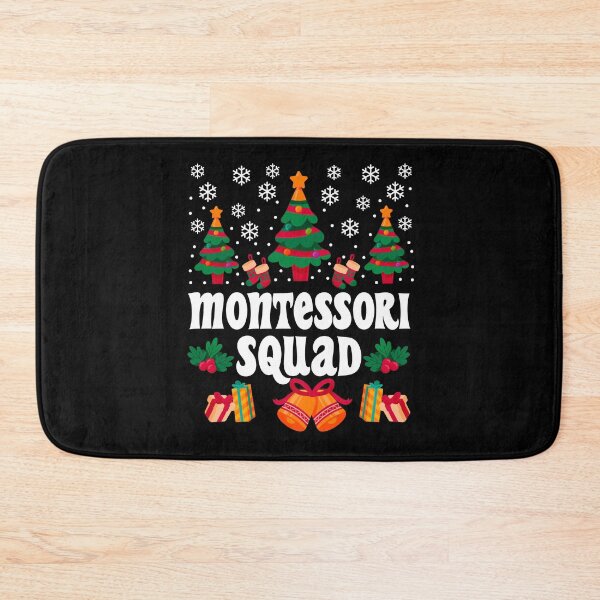 Item preview, Montessori Squad Funny Christmas T-shirt designed and sold by KGN  CREATIVITY.