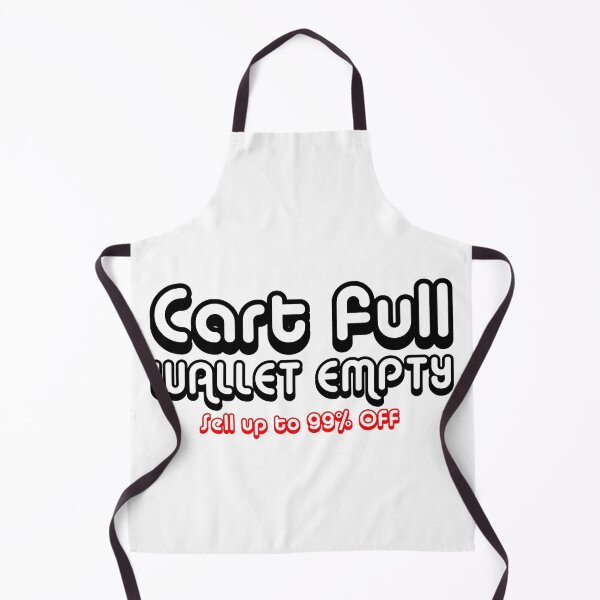 Item preview, Cart Full Wallet Empty, Black Friday Quotes designed and sold by BladVrt.