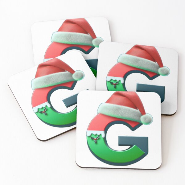 Item preview, Christmas Alphabet Art - Letter G | Festive Digital Print designed and sold by designssamaya.