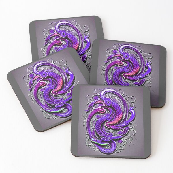 Item preview, Colorful Purple Swirl - Vintage Art for Apparel & Décor designed and sold by Earth Nature Creations.