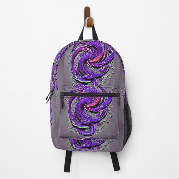 Item preview, Colorful Purple Swirl - Vintage Art for Apparel & Décor designed and sold by Earth Nature Creations.