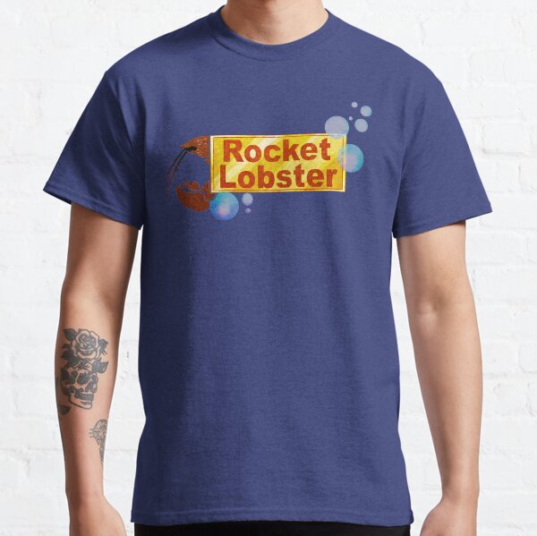 Rocket Lobster Comic Logo Classic T-Shirt