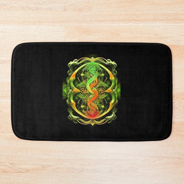 Item preview, Green Cosmic Swirl - Vintage Art for Apparel & Décor designed and sold by Earth Nature Creations.