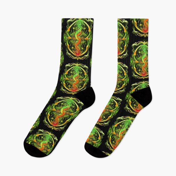 Item preview, Green Cosmic Swirl - Vintage Art for Apparel & Décor designed and sold by Earth Nature Creations.