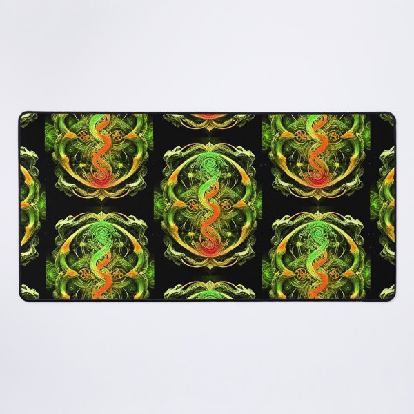 Item preview, Green Cosmic Swirl - Vintage Art for Apparel & Décor designed and sold by Earth Nature Creations.