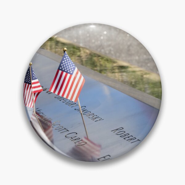 Item preview, American Flags at the 9/11 Memorial, NYC, USA designed and sold by jrtwynam.