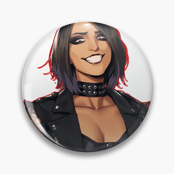 Item preview, Goth themed Rhea Ripley inspired avatar designed and sold by Nowshin Tasnim.