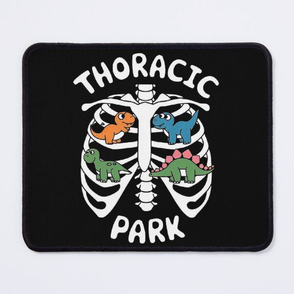 Item preview, Thoracic Park Dinosaur Ribcage Design - Playful Anatomy Art designed and sold by love3617.