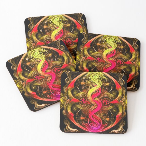 Item preview, Golden Cosmic Swirl - Vintage Art for Apparel & Décor designed and sold by Earth Nature Creations.
