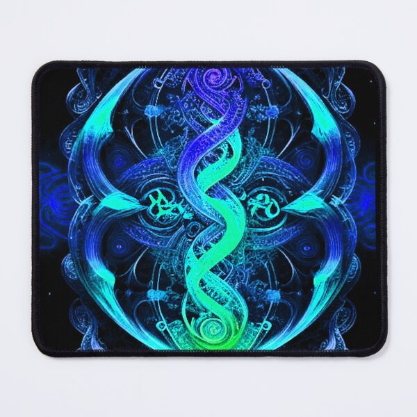 Item preview, Indigo Cosmic Swirl - Vintage Art for Apparel & Décor designed and sold by Earth Nature Creations.