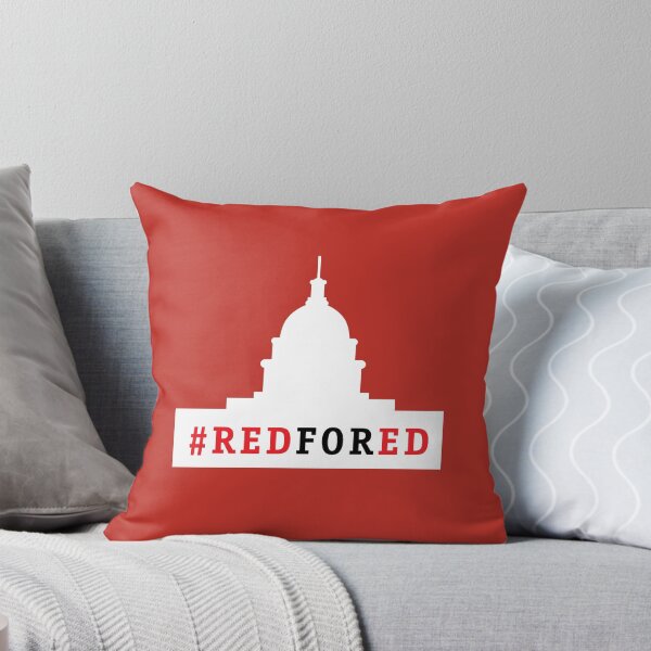 Item preview, Red For Ed Washington Teachers designed and sold by maxarus.