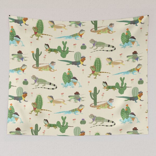 Item preview, Cowboy Lizards designed and sold by Amy Hadden.
