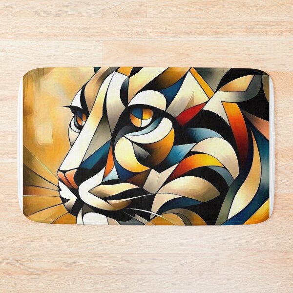 Item preview, Tiger Geometric Abstract designed and sold by ViaARTfactory.