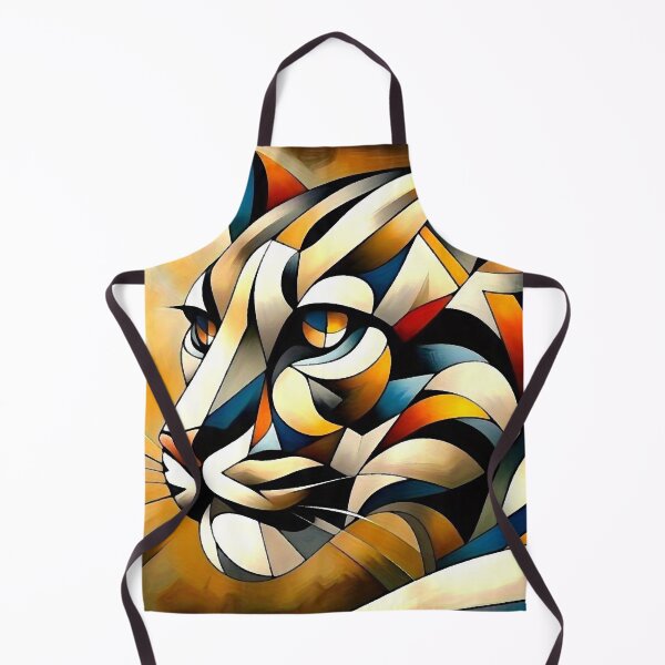 Item preview, Tiger Geometric Abstract designed and sold by ViaARTfactory.