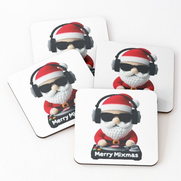 Item preview, Merry Mixmas - DJ Santa - Funny Christmas Music designed and sold by Urban-Alien.