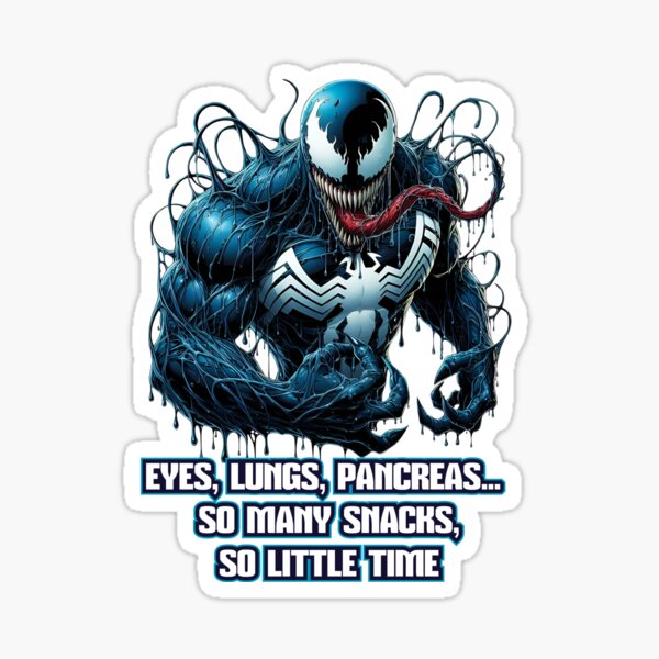 Item preview, Dark Symbiotic Character with Hungry Humor designed and sold by KakangMudi.