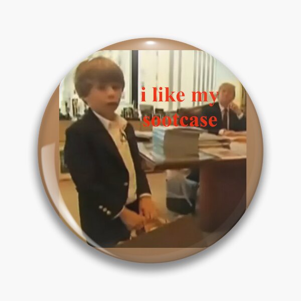 Item preview, i like my sootcase / suitcase barron trump designed and sold by biscut222.