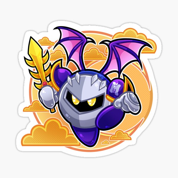 Artikel-Vorschau von Meta Knight im Orange Ocean, designt und verkauft von ArtivoxArts.