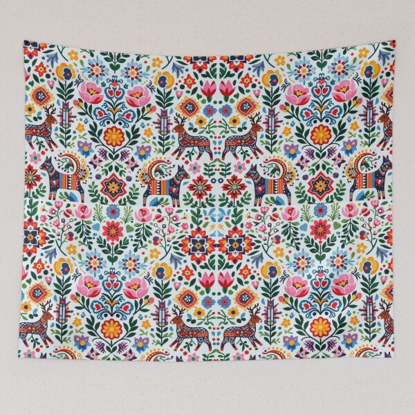 Item preview, Dutch Folk Art Pattern designed and sold by Myra365Art.
