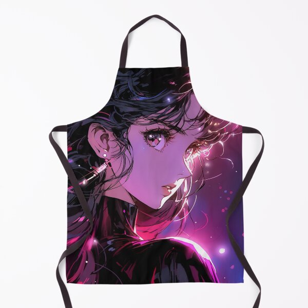 Item preview, Elegant Radiant Neon Anime Girl designed and sold by bubblegoth.