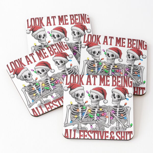 Item preview, Festive Skeleton Shenanigans designed and sold by Charlietule.