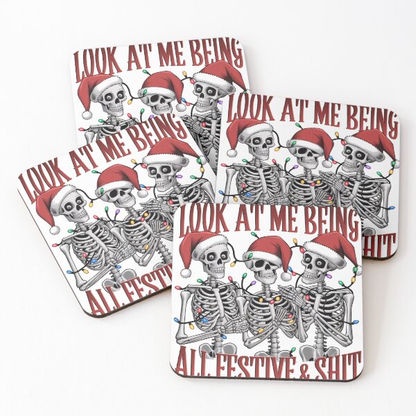 Item preview, Festive Skeleton Shenanigans designed and sold by Charlietule.