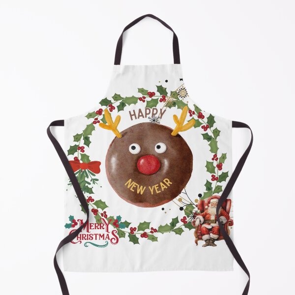 Item preview, Cute Donut Christmas Sticker designed and sold by My-Honey-Money.