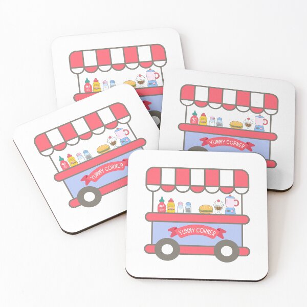 Item preview, Kid Hand Drawn Cute Yummy Food Stall designed and sold by nuchz.