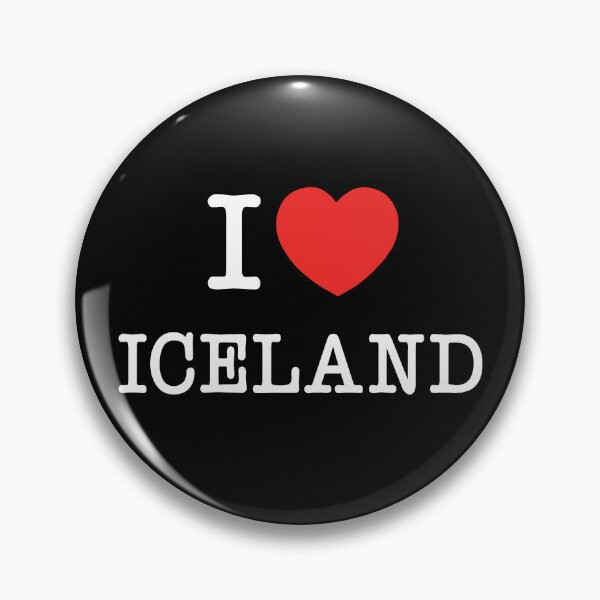 Item preview, I Love Iceland designed and sold by PaintedPixels01.