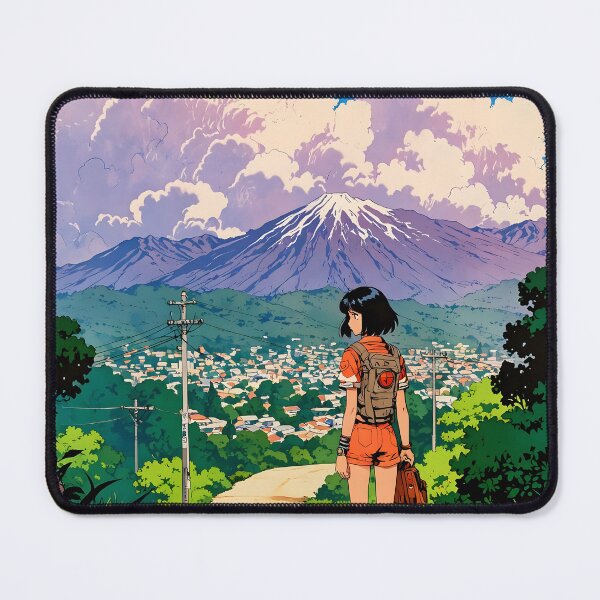 Item preview, Bucaramanga Colombia Retro Anime Girl 80s Vintage Travel designed and sold by Retro-Anime9.