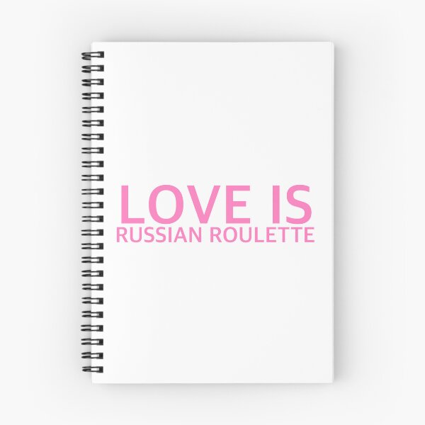 Item preview, Love is Russian Roulette  designed and sold by chloekari.