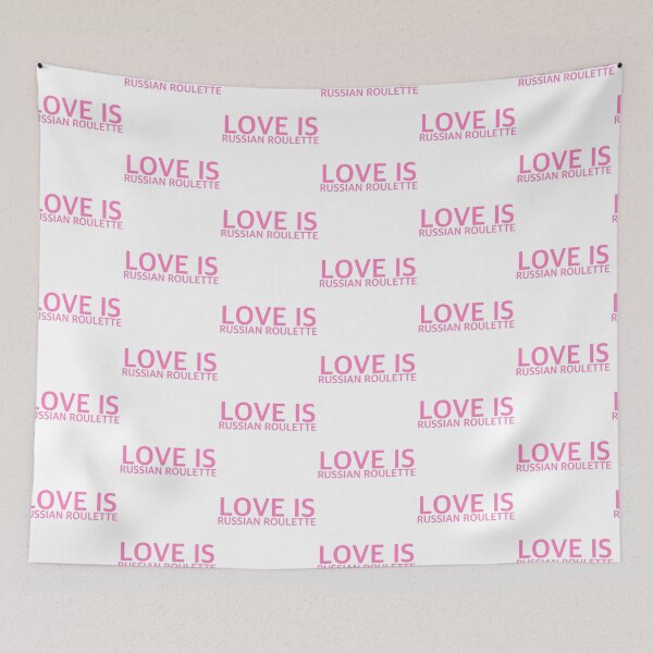 Item preview, Love is Russian Roulette  designed and sold by chloekari.