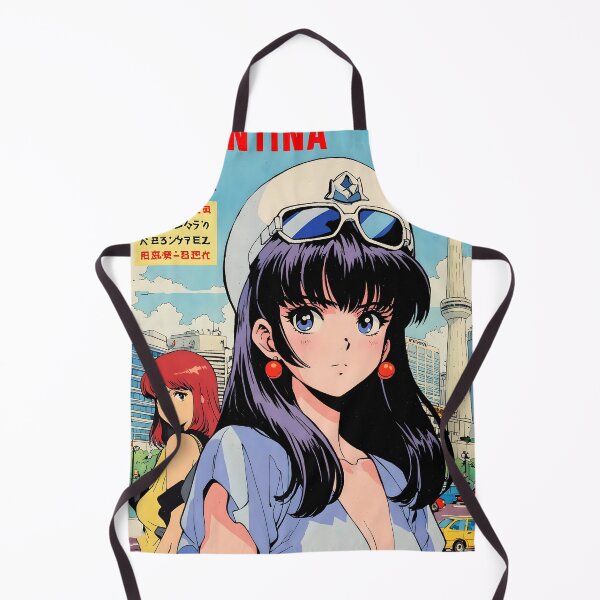 Item preview, Buenos Aires Argentina Retro Anime Girl 80s Vintage Travel designed and sold by Retro-Anime9.