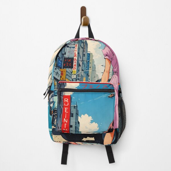 Item preview, Buenos Aires Argentina Retro Anime Girl 80s Vintage Travel designed and sold by Retro-Anime9.