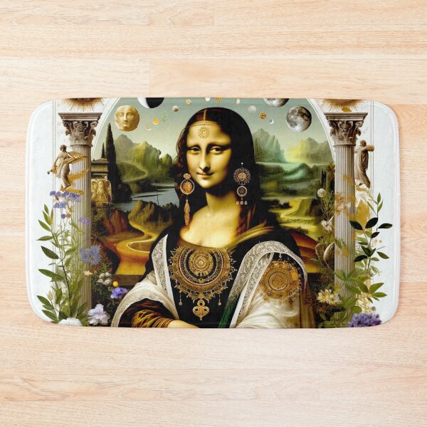 Item preview, Mona Lisa Collage designed and sold by ViaARTfactory.