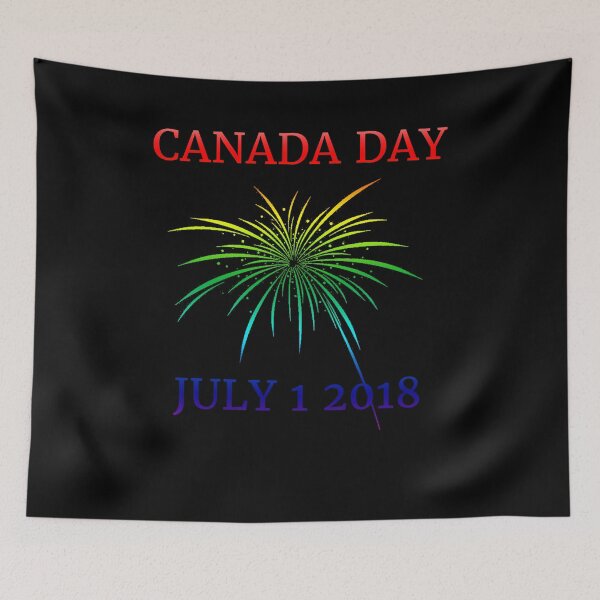 Item preview, LGBTQ Pride Rainbow Design for Canada Day July 1 2018 designed and sold by highparkoutlet.