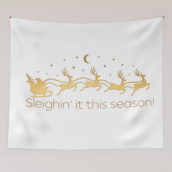 Item preview, Sleighin' it this season! designed and sold by TorraCreative.