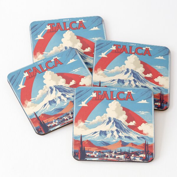 Item preview, Talca Chile Retro Vintage Poster Tourism  designed and sold by TravelersGems.