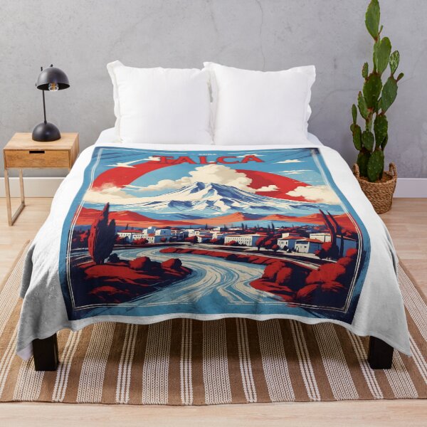 Item preview, Talca Chile Retro Vintage Poster Tourism designed and sold by TravelersGems.