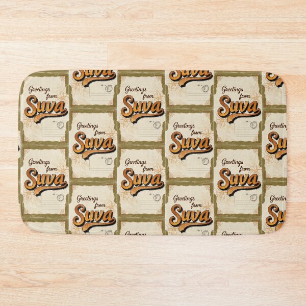 Item preview, Suva Fiji Vintage Travel Retro Postcard Design designed and sold by TravelPostcardGems.